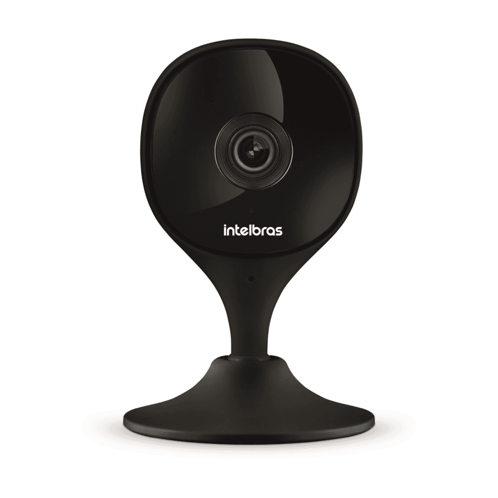 Camera Interna Mibo Intelbras Wi-Fi Full HD iMX C Preta